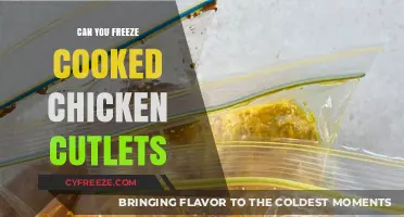 Freezing Cooked Chicken Cutlets: A Handy Guide for Meal Prep