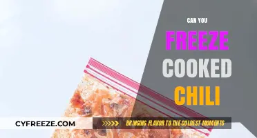 Chili Freeze: A Guide to Storing Your Spicy Delight