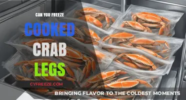 Savor the Flavor: Freezing Cooked Crab Legs for Later Delights