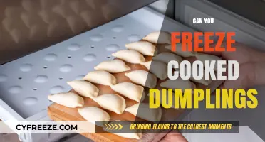 Dumppling Delight: The Ultimate Guide to Freezing Cooked Dumplings