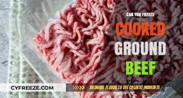 Freezing Cooked Ground Beef: A Handy Guide for Meal Prep