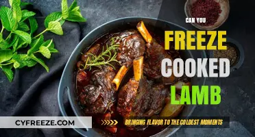 Preserve the Flavor: Freezing Cooked Lamb Made Easy