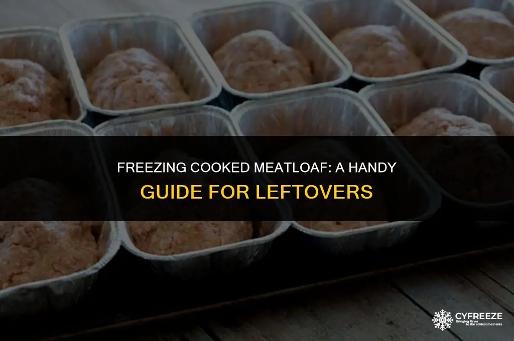can you freeze cooked meat loaf
