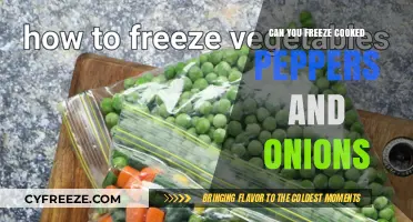 Preserve the Flavor: Freezing Cooked Peppers and Onions Made Easy