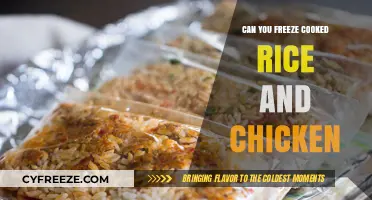 Smart Meal Prep: Freezing Cooked Rice and Chicken for Busy Days