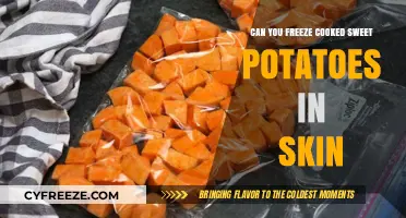 Freezing Cooked Sweet Potatoes in Their Skins: A Handy Guide
