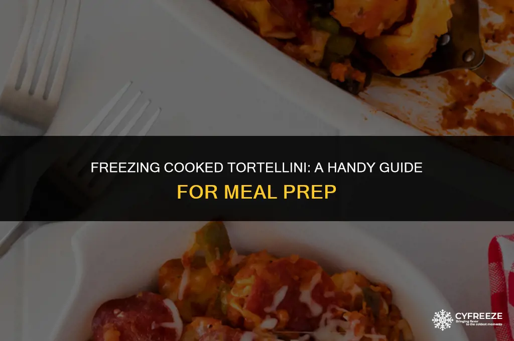 can you freeze cooked tortellini
