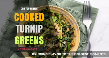 Preserve the Flavor: Freezing Cooked Turnip Greens Made Easy