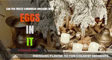 Freezing Cornbread Dressing with Eggs: Tips for Perfect Storage