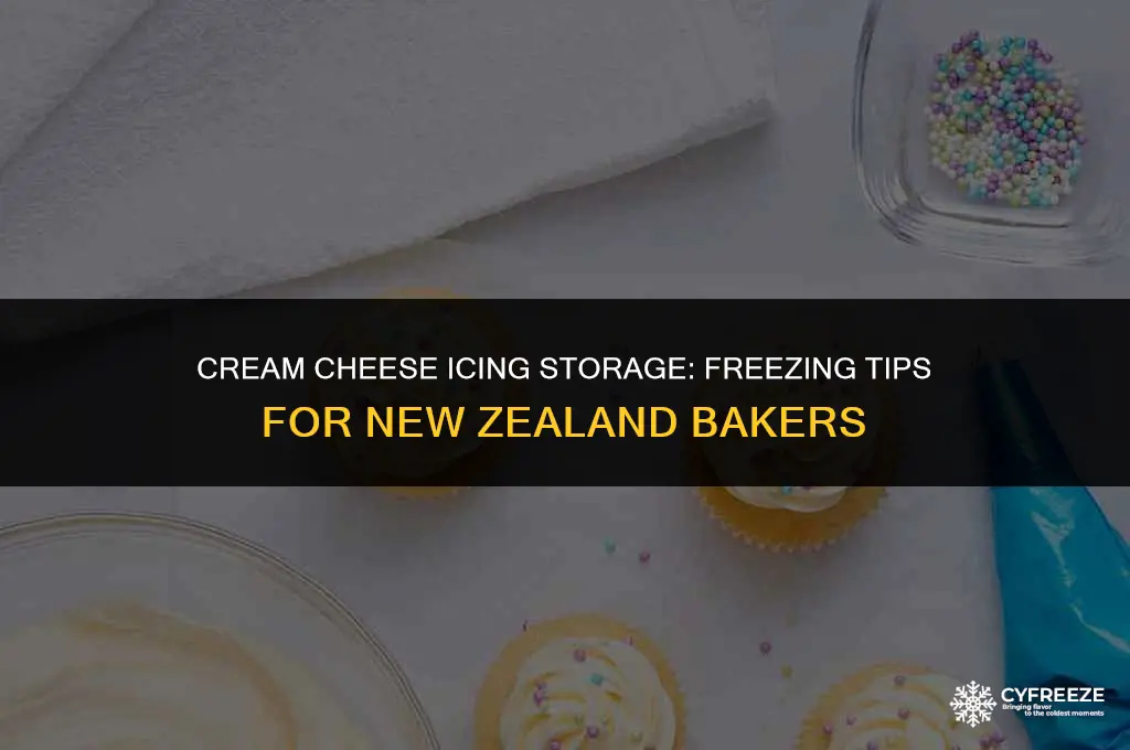 can you freeze cream cheese icing nz