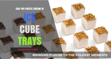 Creamy Delights: The Surprising Truth About Freezing Cream in Ice Cube Trays