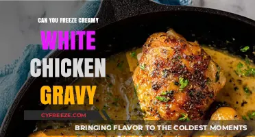 Creamy White Chicken Gravy: The Ultimate Freezing Guide