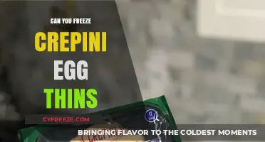 Freezing Crepini Egg Thins: Tips for Storage and Freshness