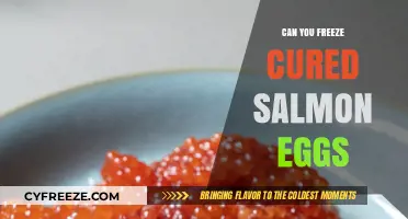 Freezing Cured Salmon Eggs: A Guide to Preservation and Storage