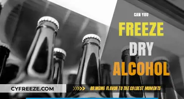 Exploring the Science: Can You Freeze Dry Alcohol?