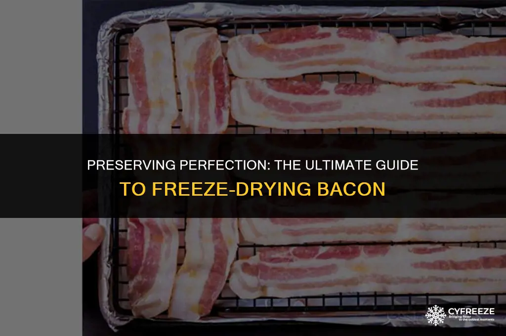 can you freeze dry bacon