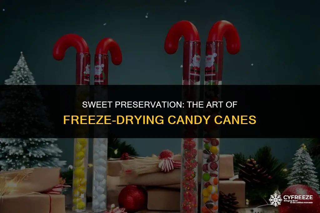 can you freeze dry candy canes