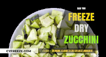 Preserving Zucchini: The Ultimate Guide to Freeze Drying