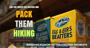 Freezing Egg Beaters for Hiking: A Lightweight, Protein-Packed Trail Tip