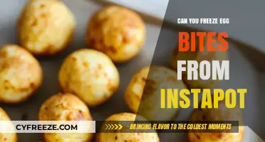 Freezing Instapot Egg Bites: A Quick and Easy Meal Prep Guide