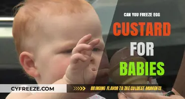 Freezing Egg Custard for Babies: Safe Storage Tips and Tricks