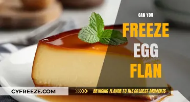 Freezing Egg Flan: Tips for Preserving Your Creamy Dessert