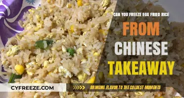 Freezing Chinese Takeaway Egg Fried Rice: Tips and Best Practices