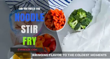 Freezing Egg Noodle Stir Fry: Tips for Perfect Leftovers