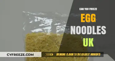 Freezing Egg Noodles in the UK: A Complete Guide