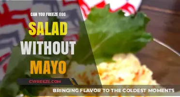 Freezing Egg Salad Without Mayo: Tips for Preserving Freshness