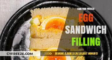 Freezing Egg Sandwich Filling: Tips for Freshness and Convenience
