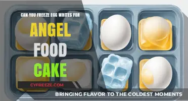 Freezing Egg Whites for Angel Food Cake: A Handy Baking Tip