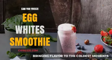 Freeze Egg Whites in Smoothies: Tips and Tricks for Success
