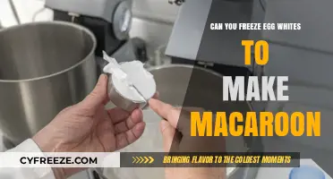 From Freezer to Macaroon: The Egg White Journey