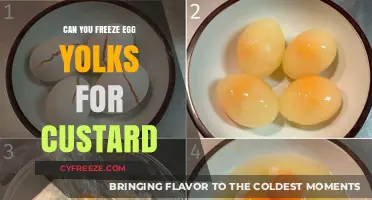 Freezing Egg Yolks for Custard: A Handy Kitchen Tip