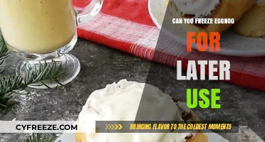 Freezing Eggnog: Tips for Storing Holiday Leftovers Safely and Easily