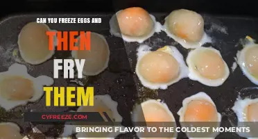 Freezing Eggs for Frying: A Convenient Breakfast Hack Explained
