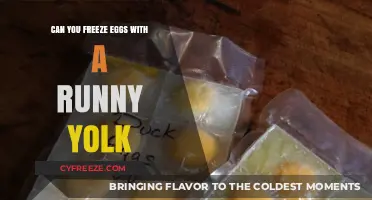 Freezing Eggs with Runny Yolks: A Safe and Effective Method