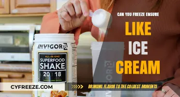 Chill Your Ensure: A Guide to Freezing Meal Replacement Shakes Like Ice Cream