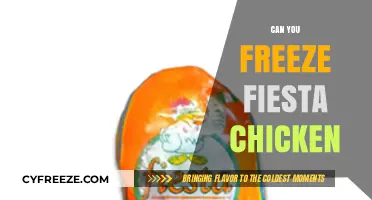 Fiesta Chicken Freeze: A Guide to Safe and Delicious Storage