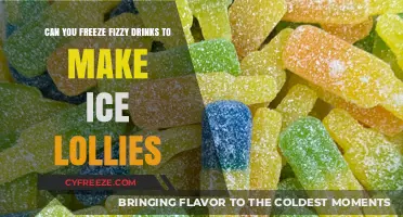 Fizzy Freeze: Transforming Sodas into Refreshing Ice Lollies