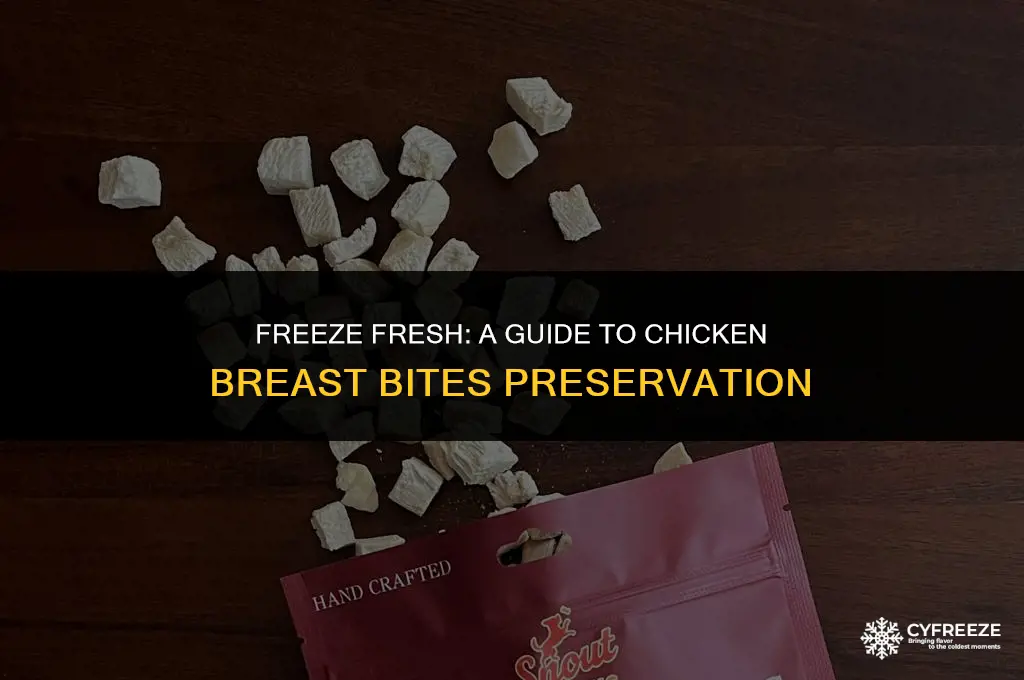 can you freeze fresh additions chicken breast bites