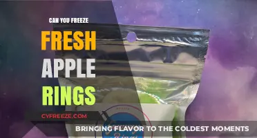 Preserving Crispness: The Ultimate Guide to Freezing Fresh Apple Rings