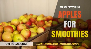 Smoothie Prep: The Ultimate Guide to Freezing Fresh Apples