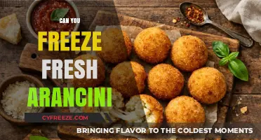 From Kitchen to Freezer: The Arancini Storage Guide