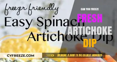 Fresh Artichoke Dip: A Guide to Freezing and Preserving Flavor