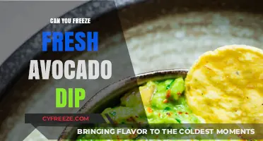 Avocado Dip Dilemma: Can You Freeze Fresh Guacamole?
