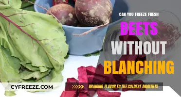 Preserving Fresh Beets: A Guide to Freezing Without Blanching