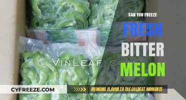 Preserving Freshness: Can You Freeze Bitter Melon?
