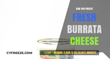 Preserving Fresh Burrata: A Guide to Freezing and Thawing